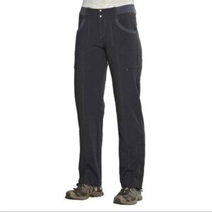 Kuhl Durango Outdoor Hiking Camping Cinch Leg Pants in Black Size 12 Regular